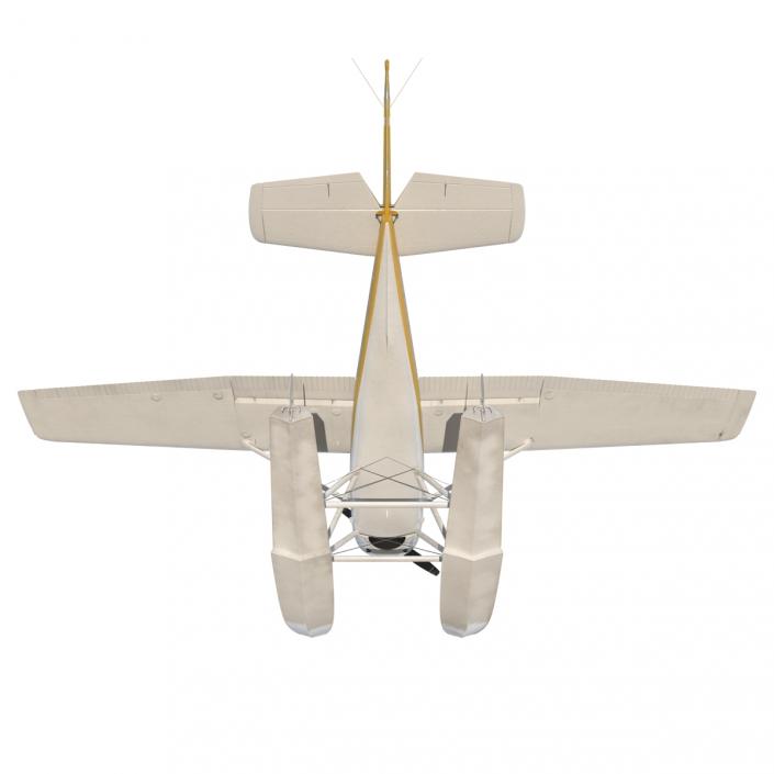 3D Cessna 150 Seaplane 3