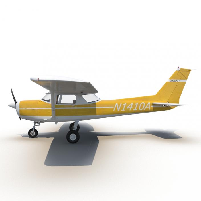 Cessna 150 Rigged 3 3D model