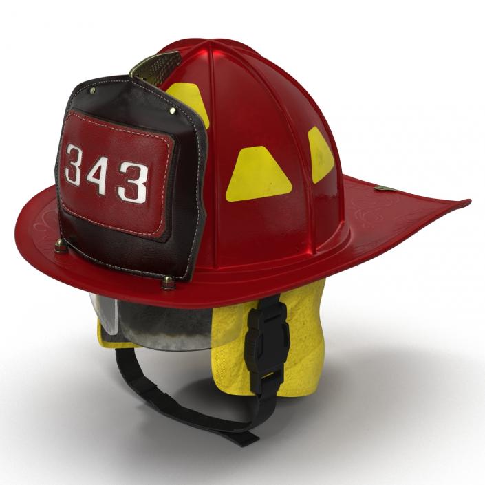 3D Fire Helmet 2 model