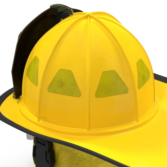 3D Fire Helmet 3 model