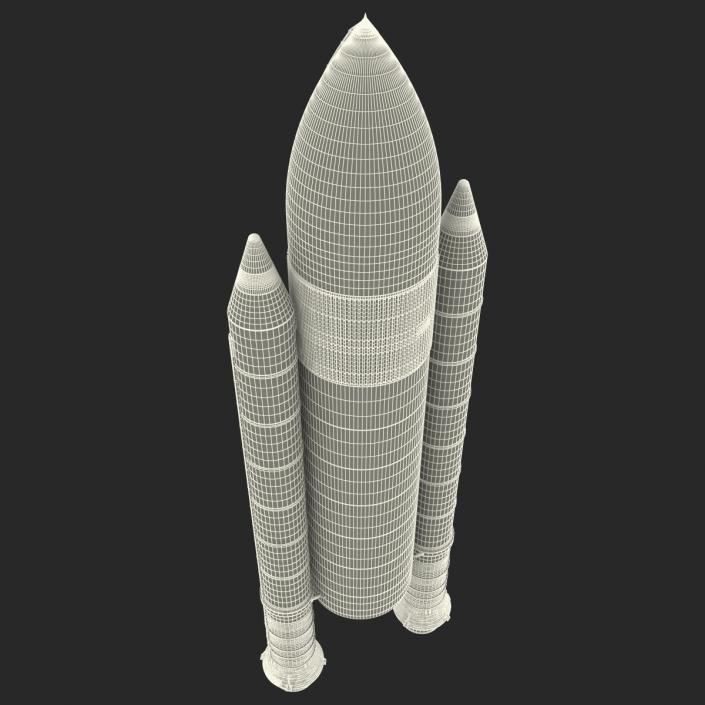Space Shuttle Rocket Boosters 3D model