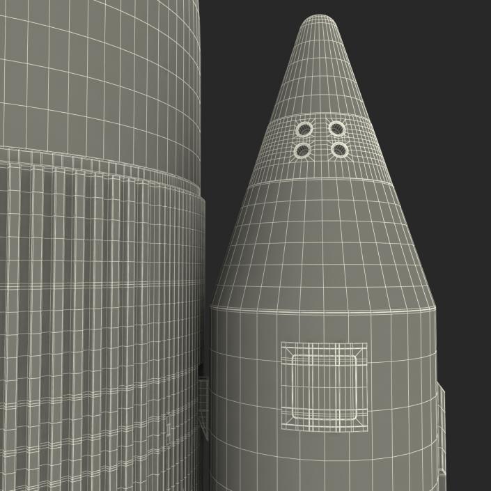 Space Shuttle Rocket Boosters 3D model