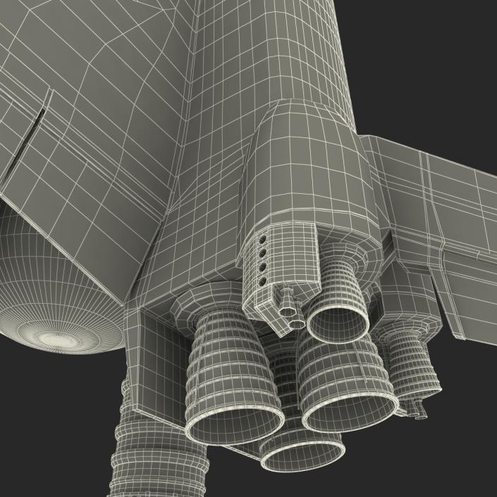 Space Shuttle With Boosters 3D