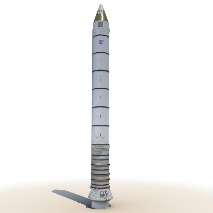 3D model Solid Rocket Booster