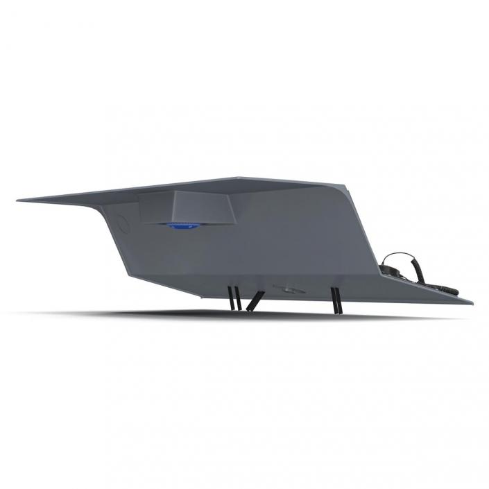 Military Boat Control Panel 2 3D model