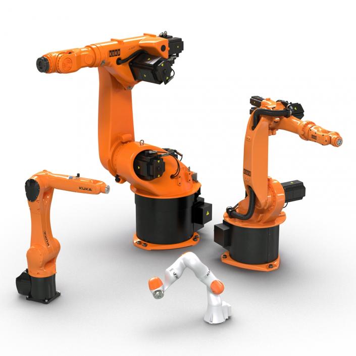 Kuka Robots Collection 2 3D model