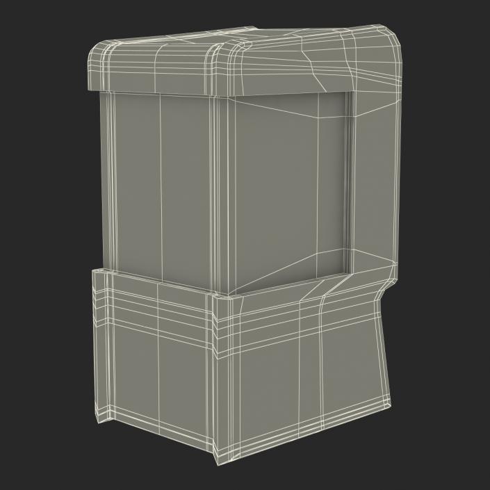 3D Free Newspaper Box model