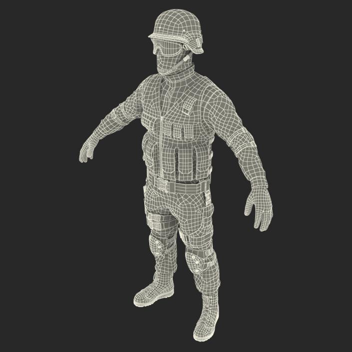 SWAT Uniform 2 3D model