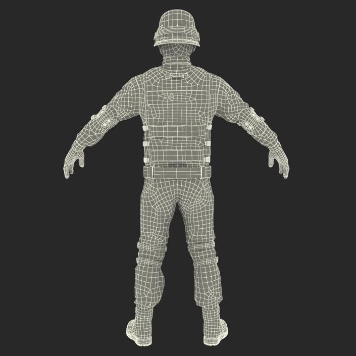 SWAT Uniform 3 3D model