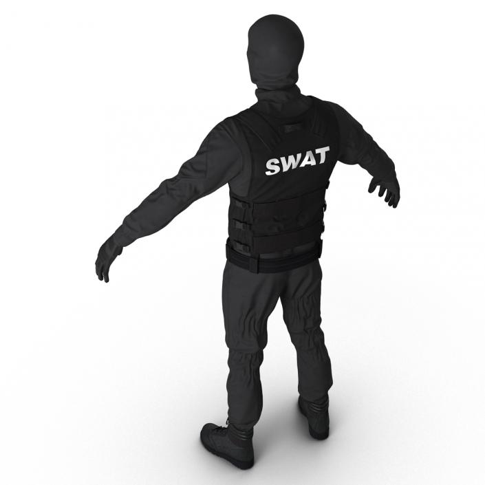 SWAT Uniform 5 3D model