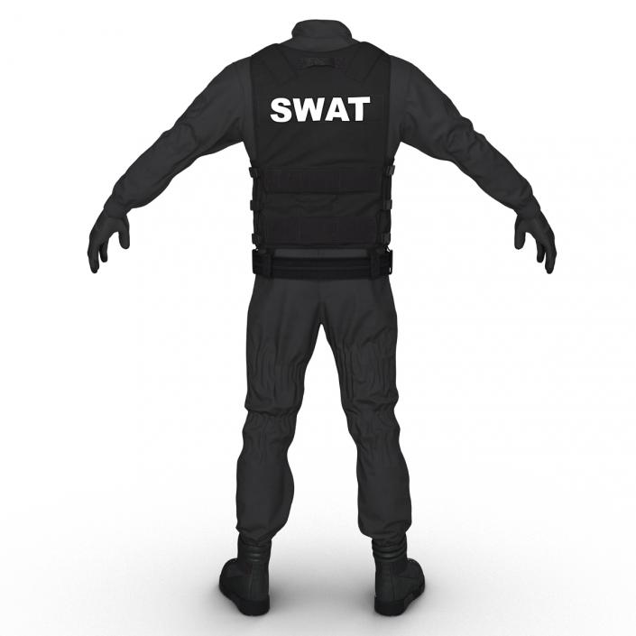 SWAT Uniform 6 3D model