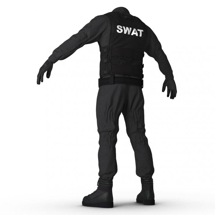 SWAT Uniform 6 3D model