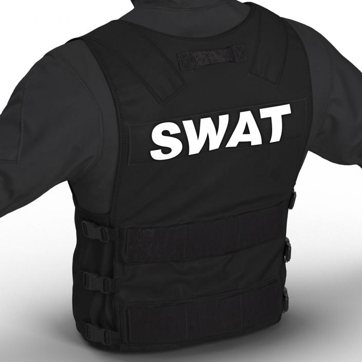 SWAT Uniform 8 3D model