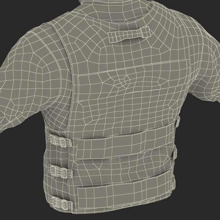 SWAT Uniform 8 3D model