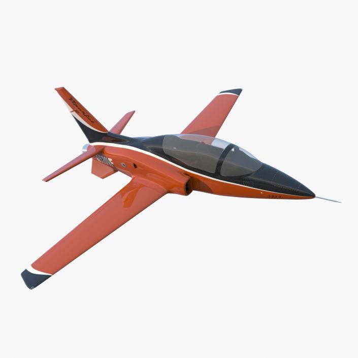 3D model Sport Aircraft ViperJet Rigged