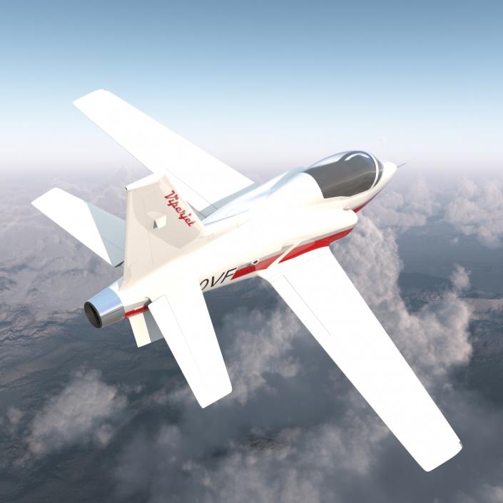 3D model Sport Aircraft ViperJet 2