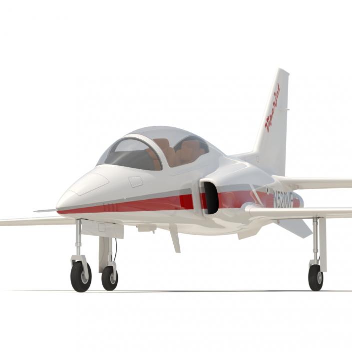 Sport Aircraft ViperJet 2 Rigged 3D