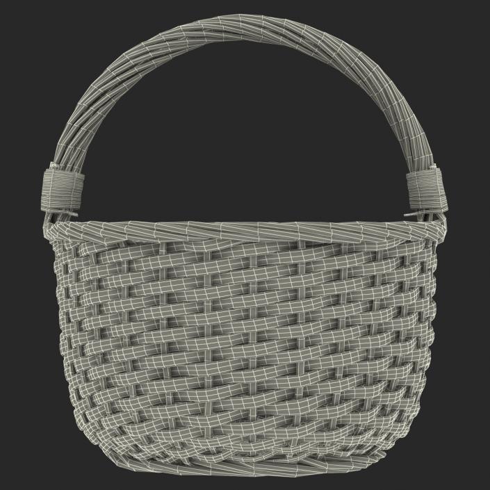 Straw Basket 3D