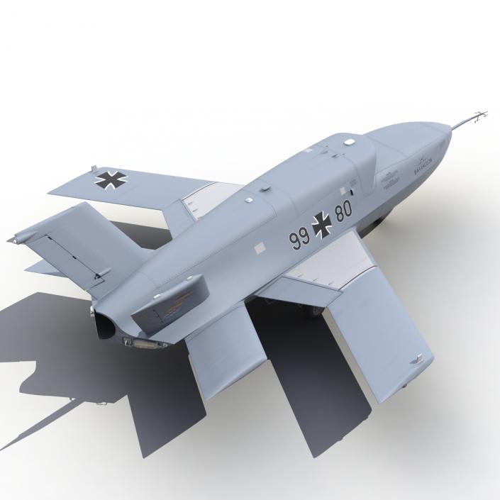 3D EADS Barracuda UAV model