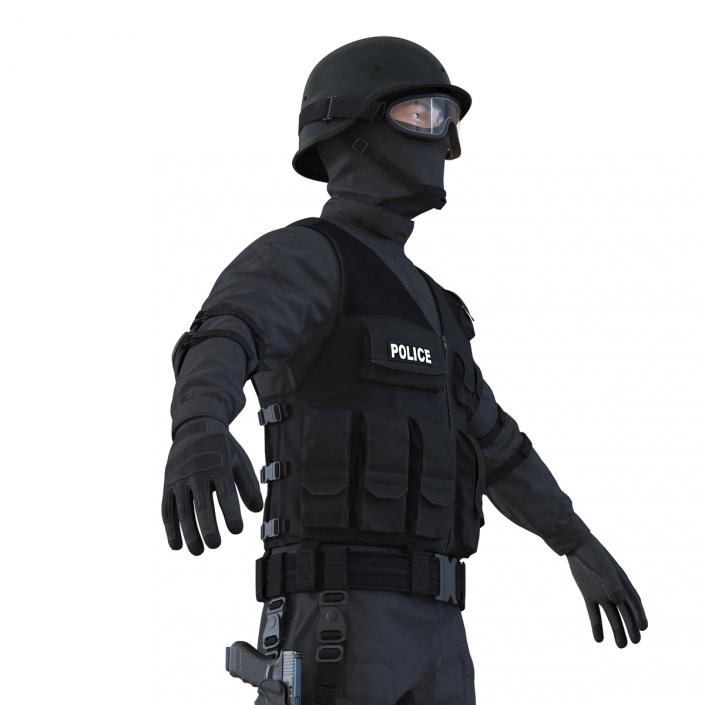 SWAT Man Mediterranean 3D