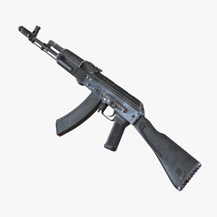 3D model Assault Rifle AK 74M