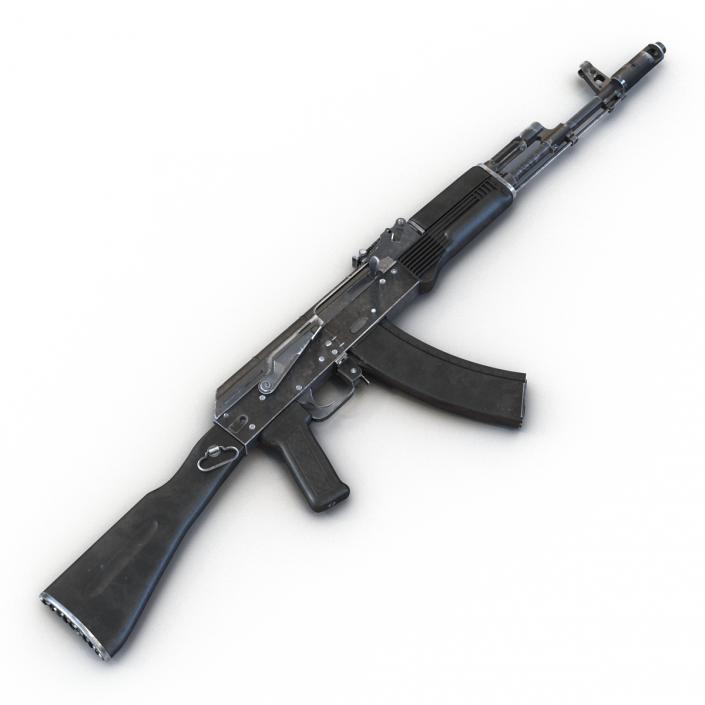3D model Assault Rifle AK 74M