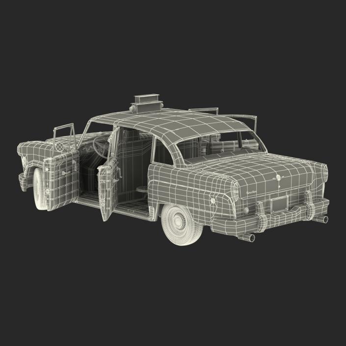 3D Checker Cab