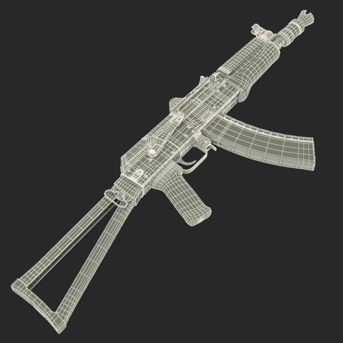 3D Assault Rifle AKS 74U