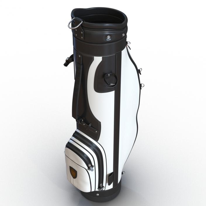 3D Golf Bag 3 Black