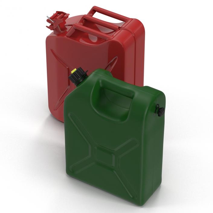 Gas Cans 3D Models Collection 3D model