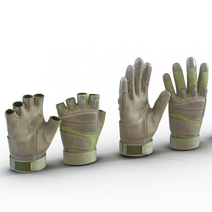 3D Military Gloves Collection