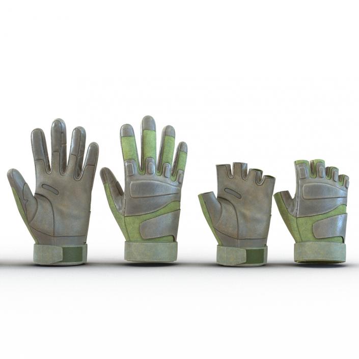 3D Military Gloves Collection