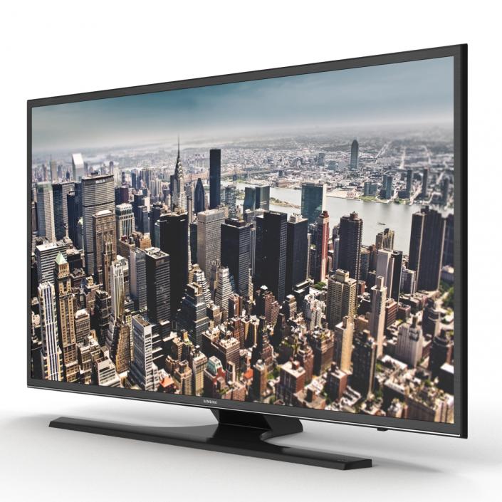 3D model Samsung 4K UHD JU6500 Series Smart TV 65 inch