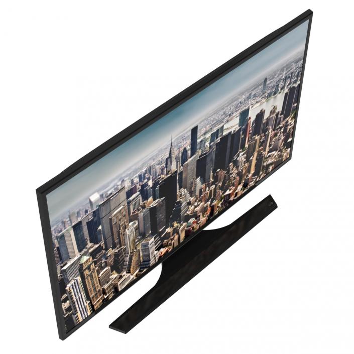 3D model Samsung 4K UHD JU6500 Series Smart TV 75 inch
