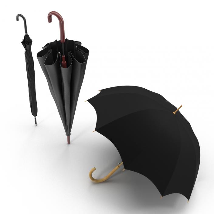 3D model Umbrellas Collection