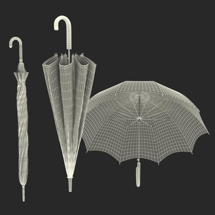 3D model Umbrellas Collection