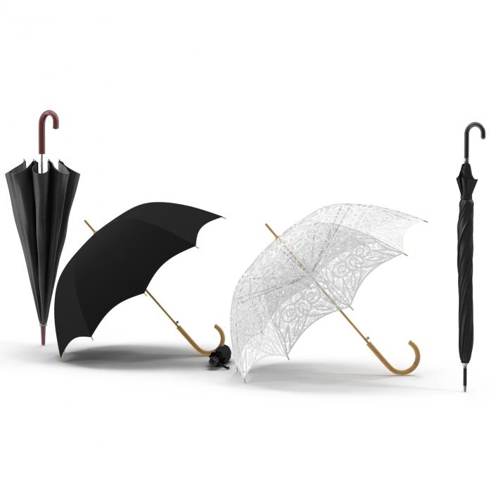 Umbrellas Collection 2 3D