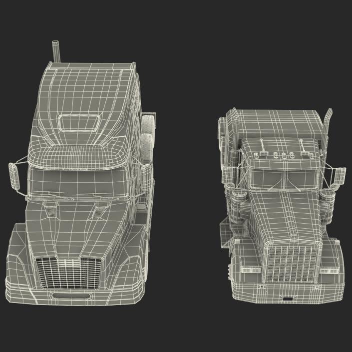 Semi Trailers Collection 3D model