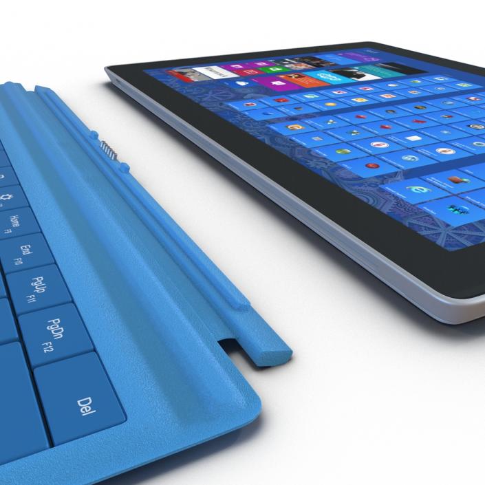 3D Microsoft Surface 3 Rigged