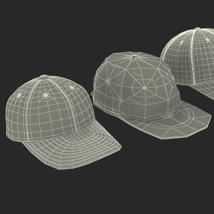 hat accessories fashion baseball beach 3D model