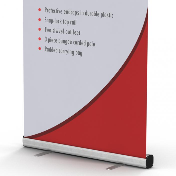 Banner Stand 2 3D model