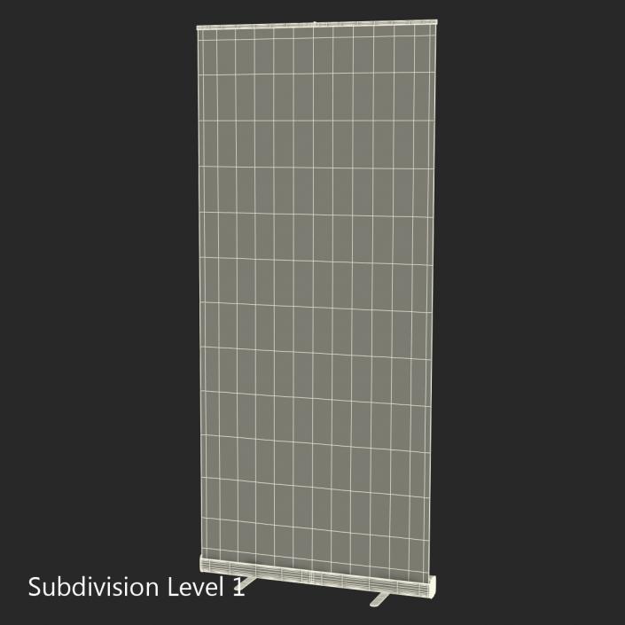 Banner Stand 2 3D model