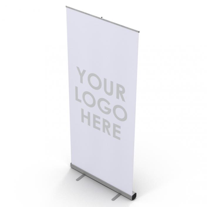 Banner Stand 2 Generic 3D
