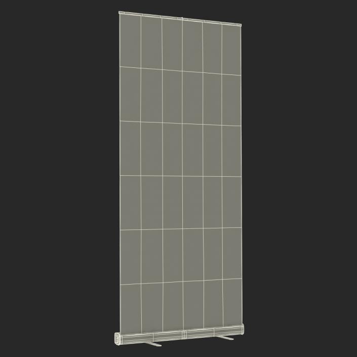 Banner Stand 2 Generic 3D