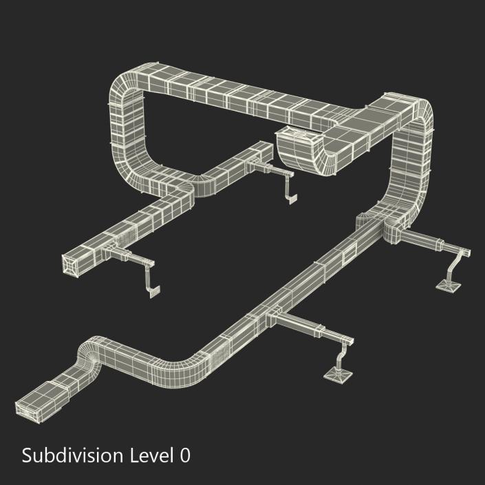 Air Conditioning Ducting 3D model