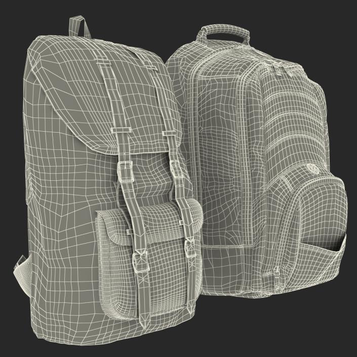 3D model Backpacks Collection