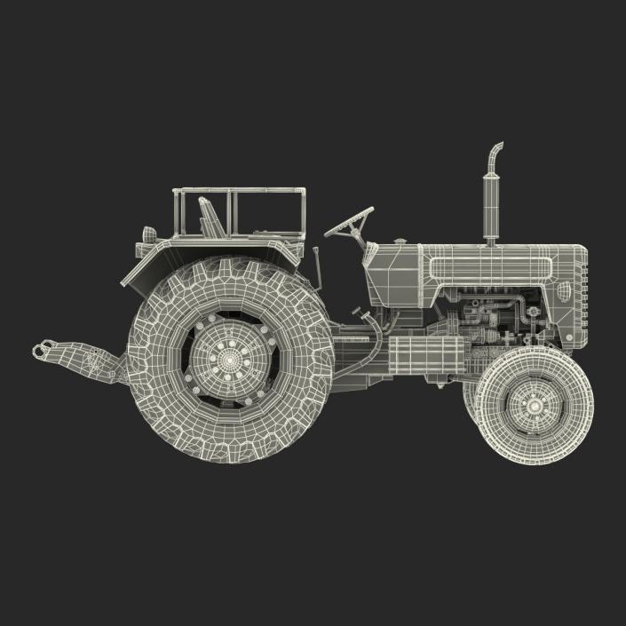 3D model Generic Tractor