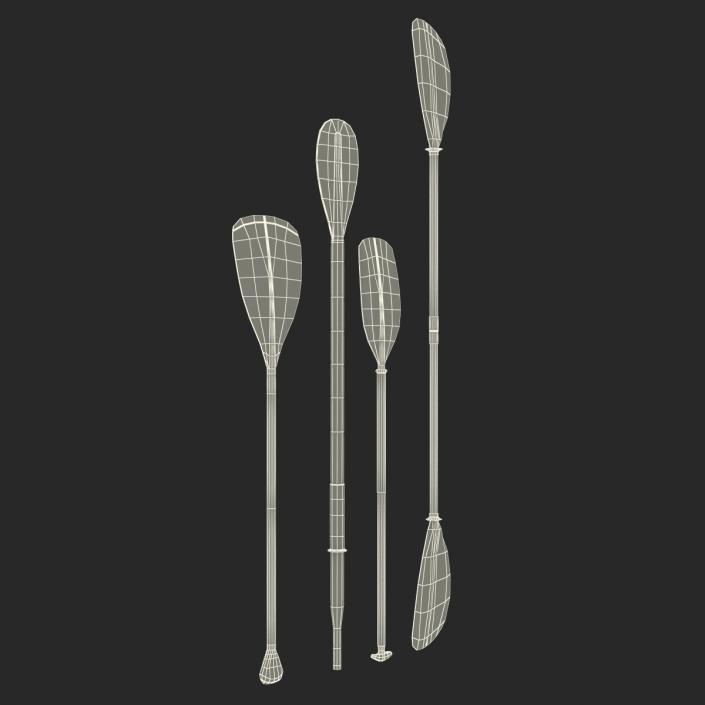 3D model Paddles Collection 2