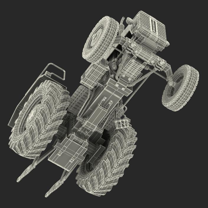 Generic Tractor Rigged 3D