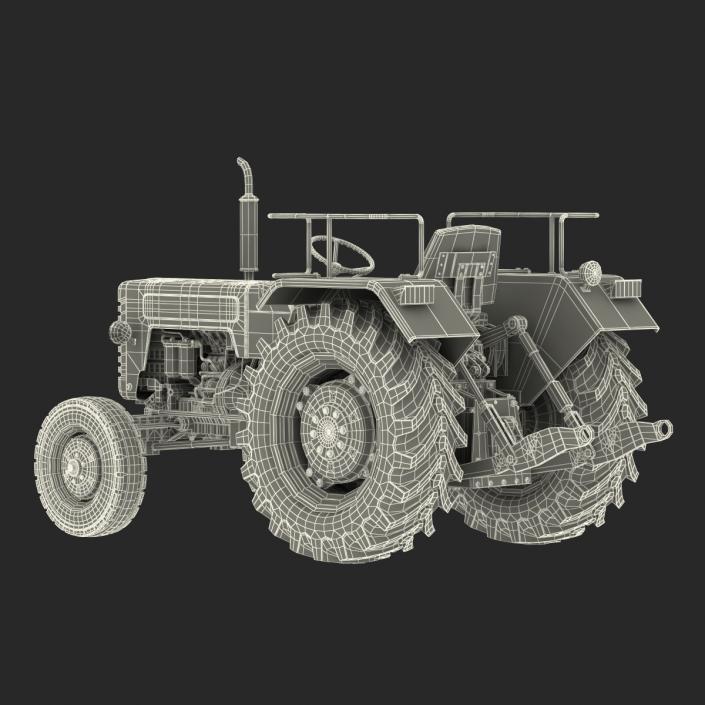 Generic Tractor Rigged 3D